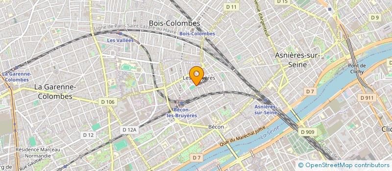 localisation de l'entreprise MONSIEUR YOHAN DE REYMAEKER  ASNIERES-SUR-SEINE