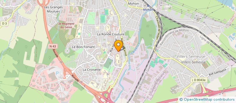localisation de l'entreprise MONSIEUR YOHAN DEFOIN à CHARLEVILLE-MEZIERES