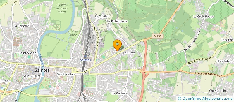 localisation de l'entreprise MONSIEUR YOHAN DELAGE  SAINTES