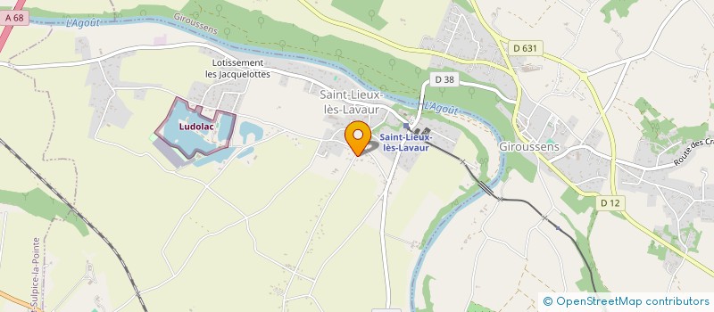 localisation de l'entreprise MONSIEUR YOHAN DEVIDAL  SAINT-LIEUX-LES-LAVAUR