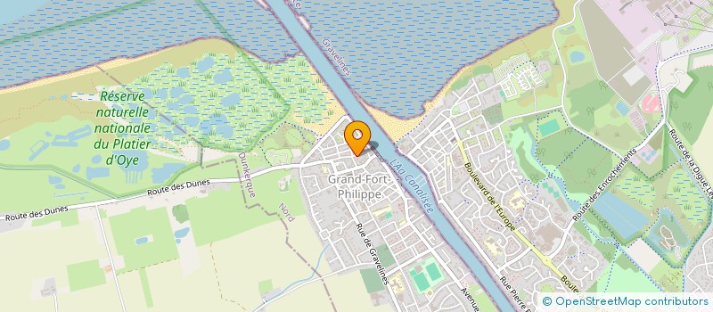 localisation de l'entreprise MONSIEUR YOHAN DHYNE  GRAND-FORT-PHILIPPE