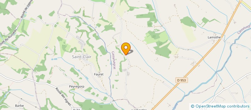 localisation de l'entreprise MONSIEUR YOHAN DIDO  CASTELSAGRAT