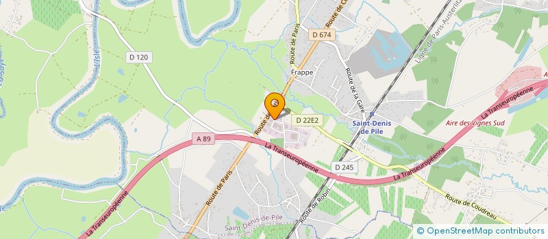 localisation de l'entreprise MONSIEUR YOHAN DODELER  SAINT-DENIS-DE-PILE