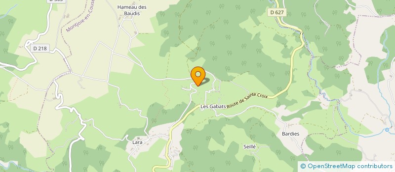 localisation de l'entreprise MONSIEUR YOHAN DOUILLET à MONTJOIE-EN-COUSERANS