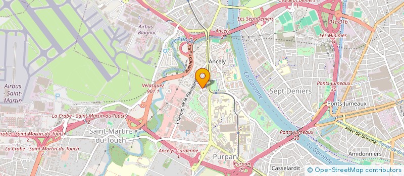 localisation de l'entreprise MONSIEUR YOHAN DUBEDOUT  TOULOUSE