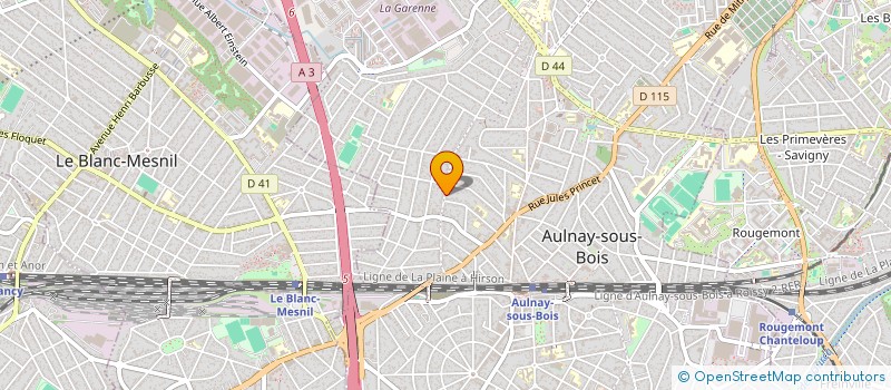 localisation de l'entreprise MONSIEUR YOHAN DUPIRE à AULNAY-SOUS-BOIS