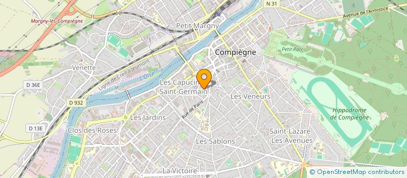 localisation de l'entreprise MONSIEUR YOHAN DY  COMPIEGNE