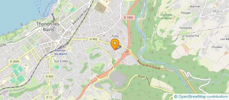 localisation de l'entreprise MONSIEUR YOHAN EL BAHRAOUI à THONON-LES-BAINS