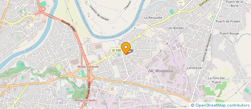 localisation de l'entreprise MONSIEUR YOHAN ERY à ALBI