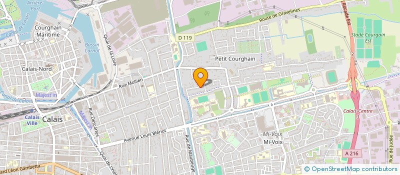 localisation de l'entreprise MONSIEUR YOHAN FASQUELLE  CALAIS