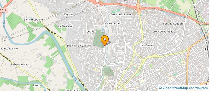 localisation de l'entreprise MONSIEUR YOHAN FEMENIA  BEZIERS