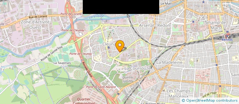 localisation de l'entreprise MONSIEUR YOHAN FERRE  RENNES