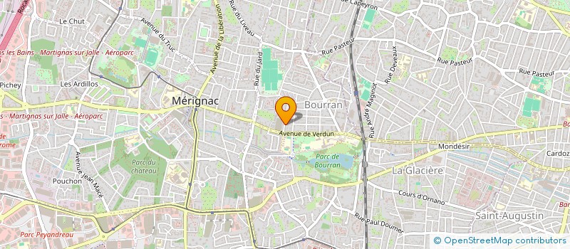 localisation de l'entreprise MONSIEUR YOHAN FEVRE  MERIGNAC