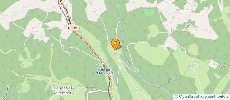 localisation de l'entreprise MONSIEUR YOHAN FIORINA  MAUZENS-ET-MIREMONT