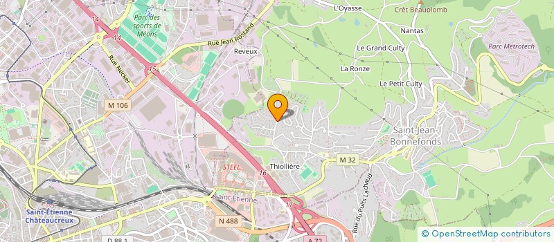 localisation de l'entreprise MONSIEUR YOHAN FLECHET  SAINT-JEAN-BONNEFONDS