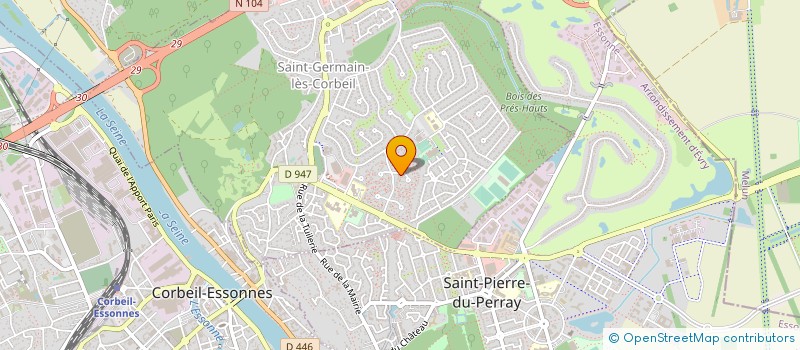 localisation de l'entreprise MONSIEUR YOHAN FONTENEAU  SAINT-GERMAIN-LES-CORBEIL