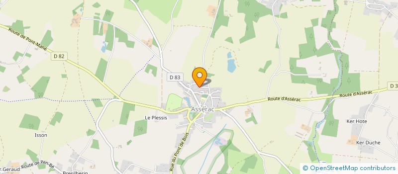 localisation de l'entreprise MONSIEUR YOHAN FRUND  ASSERAC