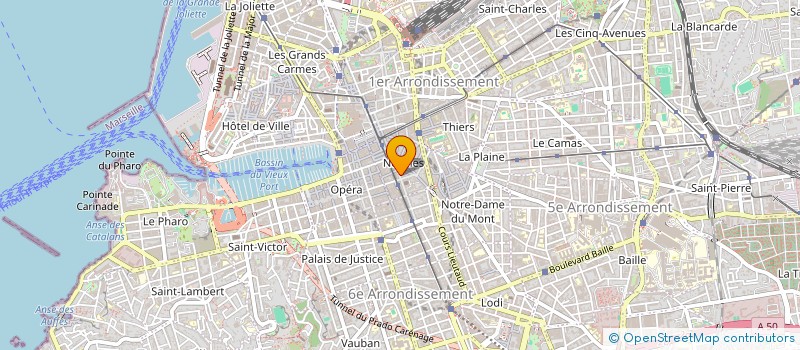 localisation de l'entreprise MONSIEUR YOHAN GALOT à MARSEILLE