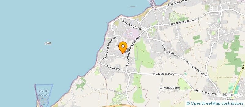 localisation de l'entreprise MONSIEUR YOHAN GASSI à LA PLAINE-SUR-MER