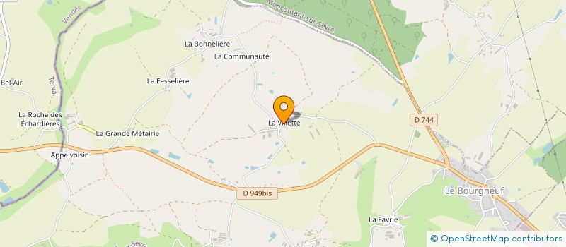 localisation de l'entreprise MONSIEUR YOHAN GELOT  SAINT-PAUL-EN-GATINE