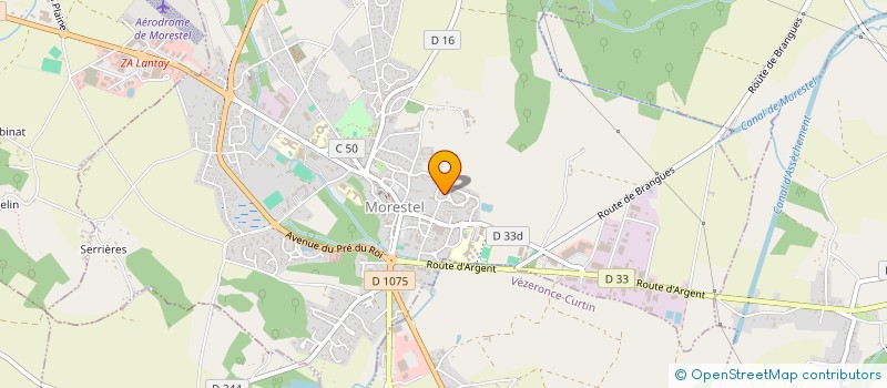 localisation de l'entreprise MONSIEUR YOHAN GEZE  MORESTEL