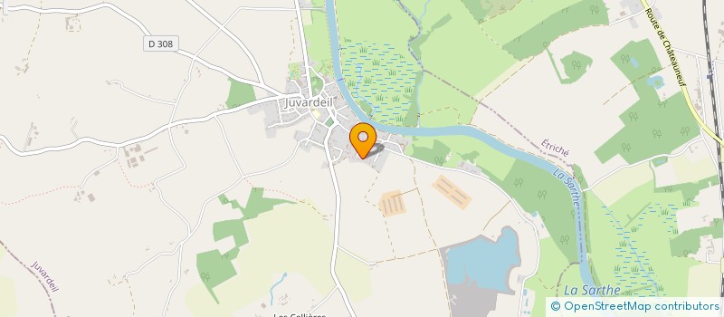 localisation de l'entreprise MONSIEUR YOHAN GIRAUD  LES HAUTS-D'ANJOU