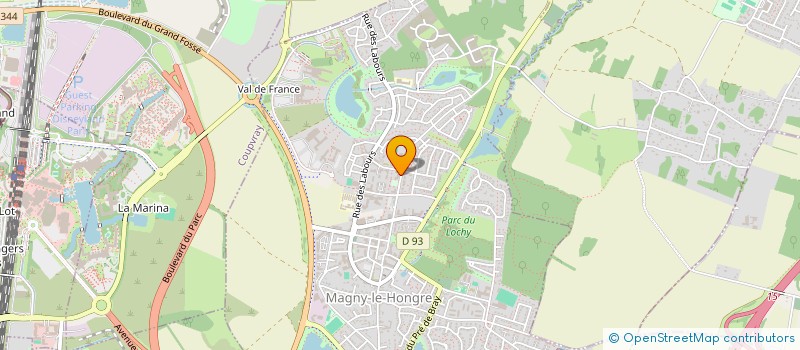 localisation de l'entreprise MONSIEUR YOHAN GIRAUD  MAGNY-LE-HONGRE