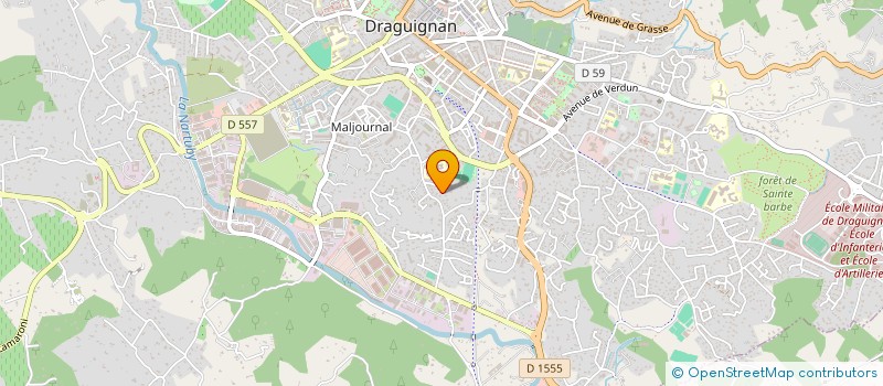 localisation de l'entreprise MONSIEUR YOHAN GOSNET  DRAGUIGNAN