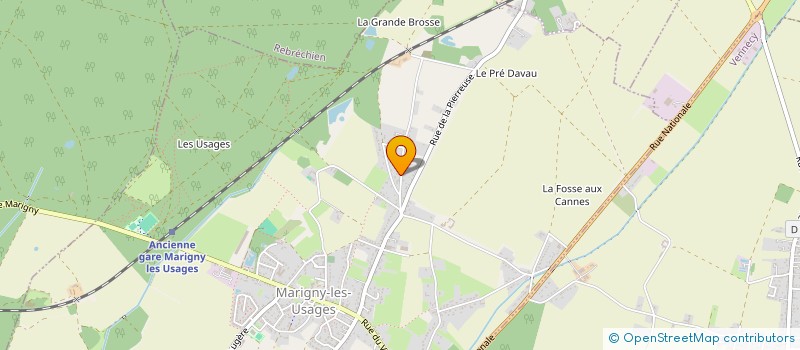 localisation de l'entreprise MONSIEUR YOHAN GOTTHOLD à MARIGNY-LES-USAGES