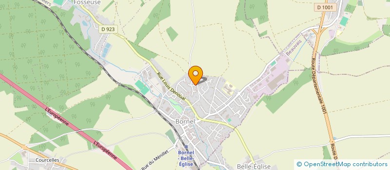 localisation de l'entreprise MONSIEUR YOHAN GREGORIO  BORNEL