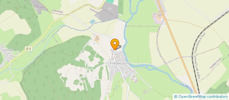 localisation de l'entreprise MONSIEUR YOHAN GUELARD  FREBECOURT