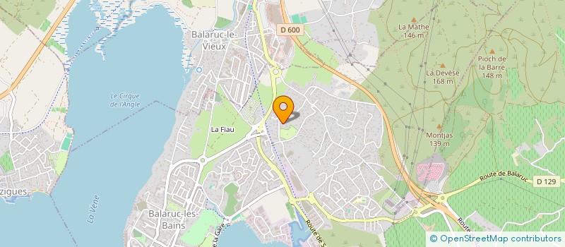 localisation de l'entreprise MONSIEUR YOHAN GUGLIELMO  BALARUC-LES-BAINS