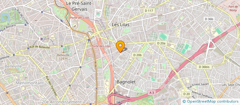localisation de l'entreprise MONSIEUR YOHAN GUIGNARD à BAGNOLET