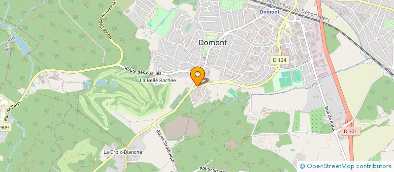 localisation de l'entreprise MONSIEUR YOHAN HENRY  DOMONT