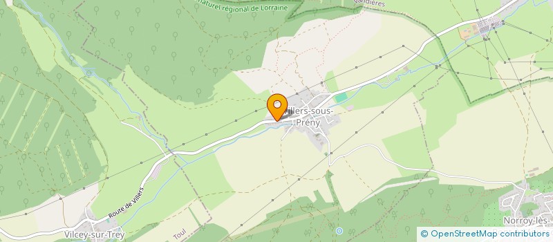 localisation de l'entreprise MONSIEUR YOHAN HERESBACH  VILLERS-SOUS-PRENY