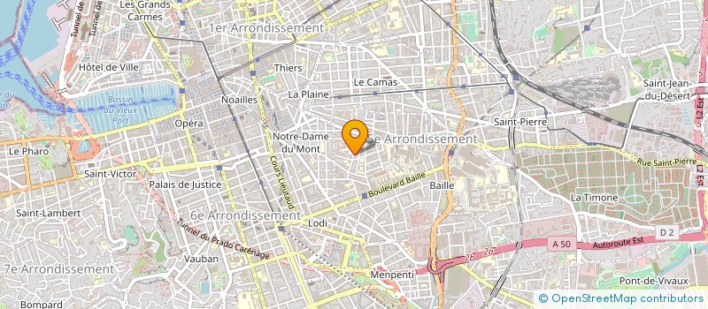 localisation de l'entreprise MONSIEUR YOHAN HERMANT à MARSEILLE