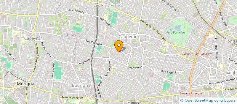 localisation de l'entreprise MONSIEUR YOHAN HEUGEBAERT  BORDEAUX