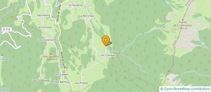 localisation de l'entreprise MONSIEUR YOHAN HOUVIN  FAVERGES-SEYTHENEX