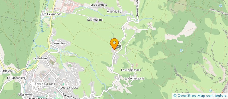 localisation de l'entreprise MONSIEUR YOHAN HUILLIER  VILLARD-DE-LANS