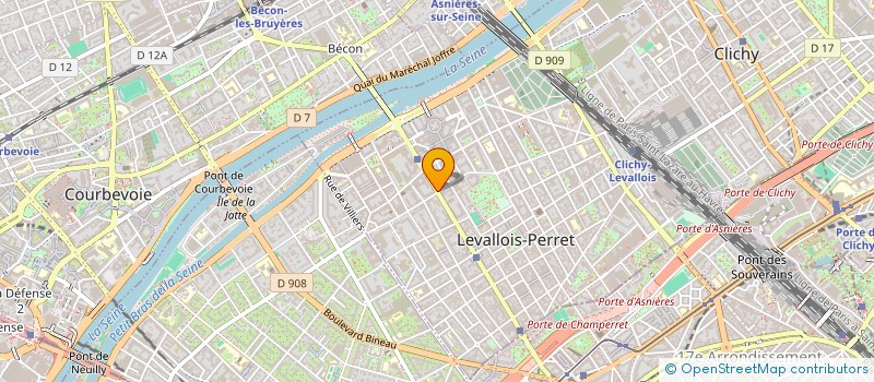 localisation de l'entreprise MONSIEUR YOHAN JAMI à LEVALLOIS-PERRET