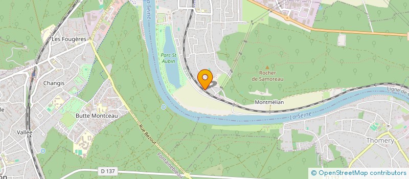 localisation de l'entreprise MONSIEUR YOHAN JAWORSKI  SAMOREAU