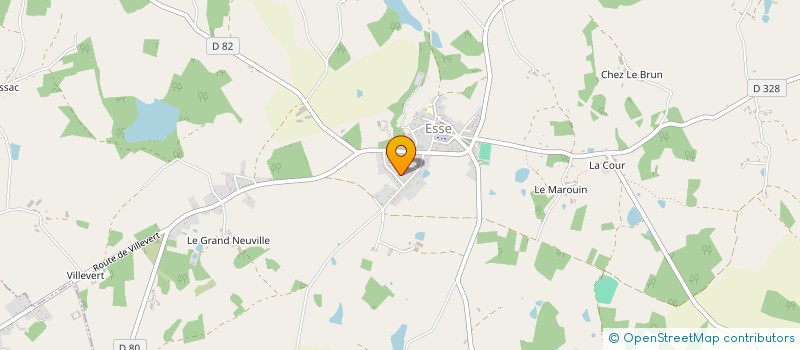 localisation de l'entreprise MONSIEUR YOHAN JONQUET  ESSE