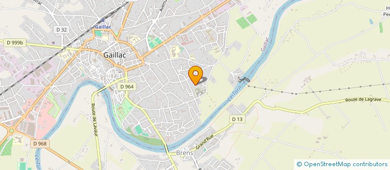 localisation de l'entreprise MONSIEUR YOHAN KELLER  GAILLAC