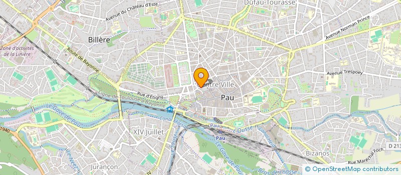 localisation de l'entreprise MONSIEUR YOHAN LAFITTE à PAU