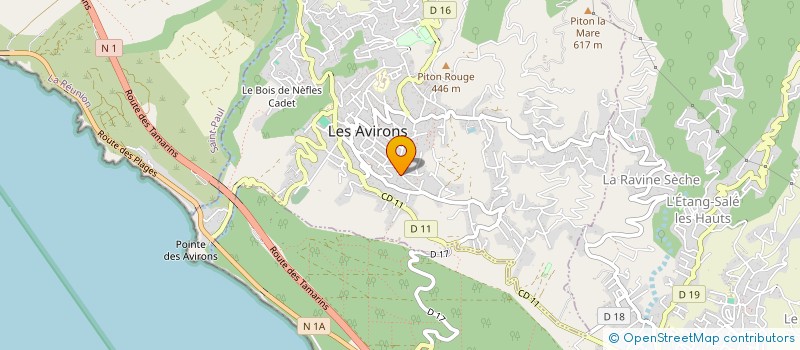 localisation de l'entreprise MONSIEUR YOHAN LALLEMAND à LES AVIRONS