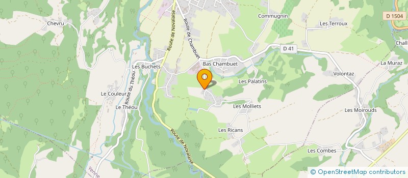 localisation de l'entreprise MONSIEUR YOHAN LAMI  YENNE