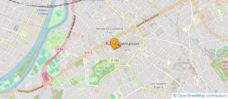 localisation de l'entreprise MONSIEUR YOHAN LAMY à RUEIL-MALMAISON