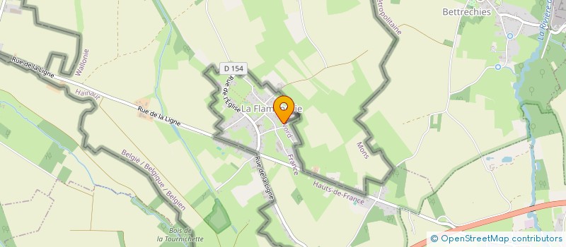 localisation de l'entreprise MONSIEUR YOHAN LECERF  LA FLAMENGRIE