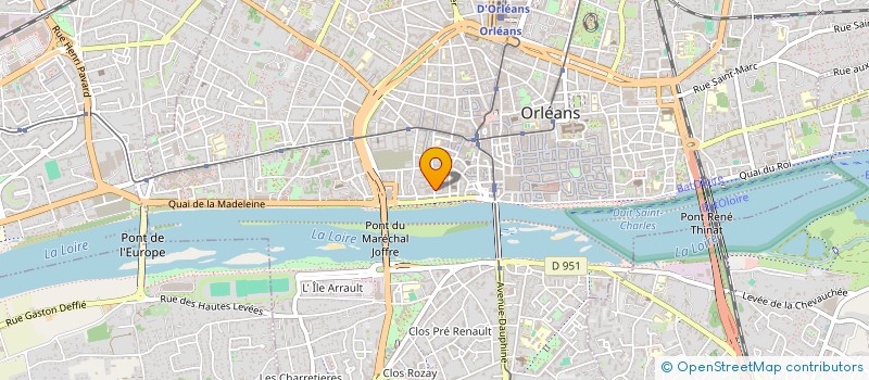 localisation de l'entreprise MONSIEUR YOHAN LECOQ à ORLEANS