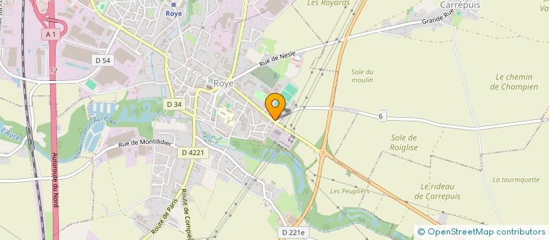 localisation de l'entreprise MONSIEUR YOHAN-LEE PRUCHE  ROYE